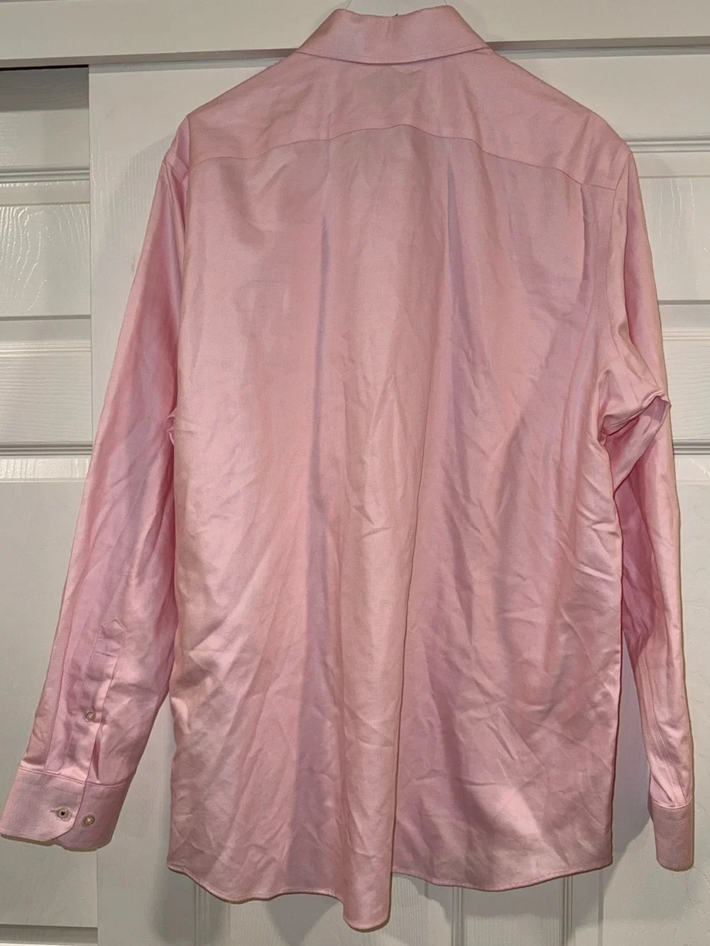 Banana Republic Men’s Light Pink Camden Fit 100% Cotton Dress Shirt